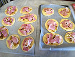 Pizza au poireau en amuse-bouche - 15.3