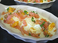 oeufs durs au saumon fumé