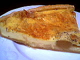 Cuisine diététique : Part de tarte au munster