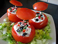 Image : recette Tomates farcies aux fromages