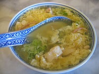 Image : recette Soupe chinoise aux oeufs