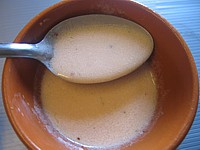 Image : Rmequin de sauce vinaigrette à la crème