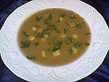 Recette Assiette de velouté de haricots verts minceur