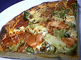 Image : recette Pizza aux brocolis