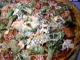Photo : Pizza aux brocolis