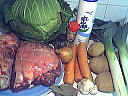 Ingrédients pour la recette : Pot au feu