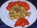 Image : recette Oeufs brouillés aux épices