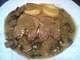 Cuisine diététique : Assiette de langue de veau