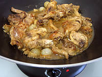 Recette Lapin aux cèpes et aux endives
