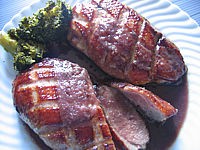 Image : recette Magret sauce au vin des côtes de Duras
