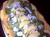 lotte : Plat de salade de lotte à la mangue