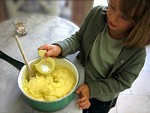 Pintade à la purée de maïs et champignons - 26.1