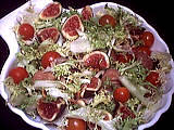 salade de châtaignes