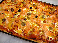 Image : recette Pizza au saumon fumé