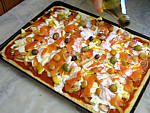 Pizza au saumon fumé - 10.3