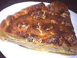 Fromages : Part de tarte au roquefort et poires