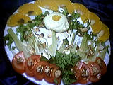 Recette Assiette de salade minceur fenouil et roquefort