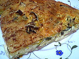 Recette Part de quiche aux poireaux