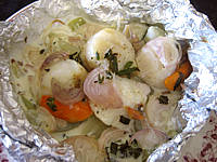 Image : recette Papillotes de Saint-Jacques