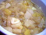 Image : recette Soupe d'ananas aux fruits et au cognac