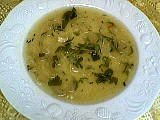 Soupes & potages : Assiette de vermicelles aux fines herbes