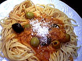 Poissons : Assiette de spaghettis au thon