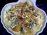 Au micro-ondes : Gratin à la fourme d'Ambert