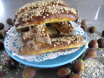 Recette Pain semoule aux figues fraîches