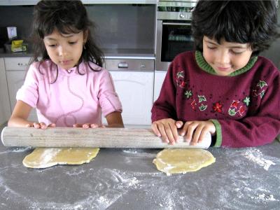 Photo : Pour abaisser la pâte que d'efforts !