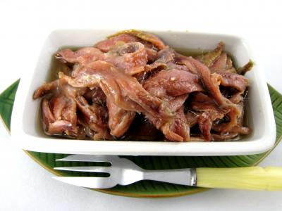 Photo : Ramequin d'anchois à l'huile