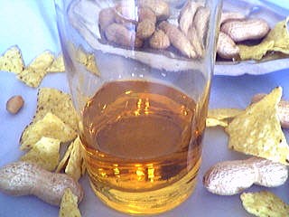 Photo : Bouteille de bourbon