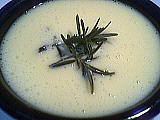 Crème au romarin