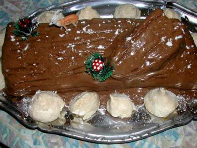 Image : Bûche de Noël