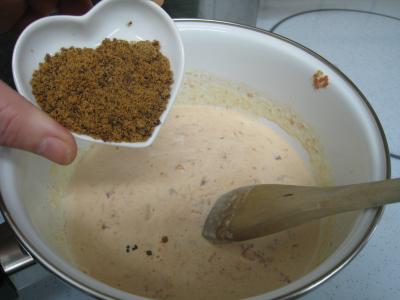 Flans de chou-fleur et sa sauce crémée - 5.2