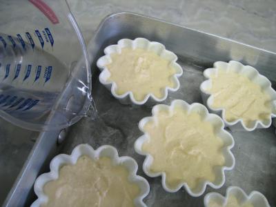 Flans de chou-fleur et sa sauce crémée - 15.1