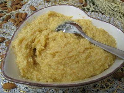 Image : recette Crème d'amandes