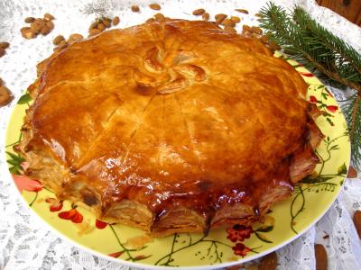 citron : Pithiviers aux pommes