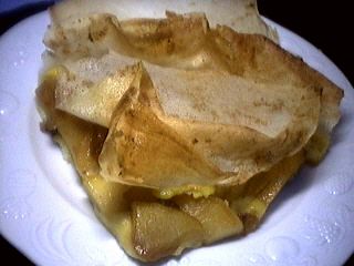 Image : recette Galette des rois aux pommes et brick