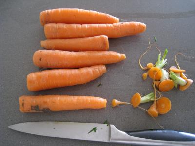 Ailes de raie aux carottes et aux bettes - 4.2