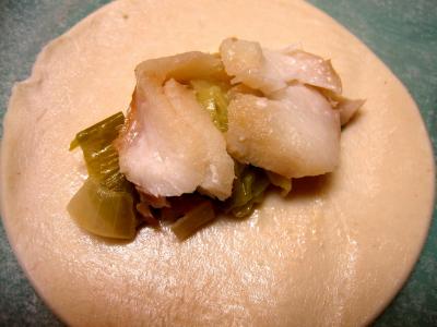 Chaussons au cabillaud et sa sauce au citron - 11.3