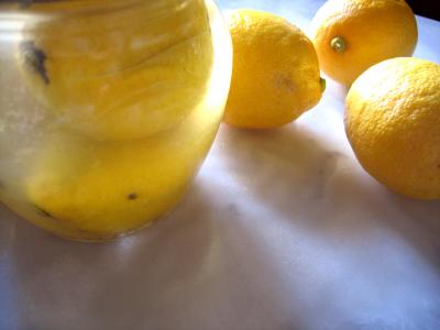 Cuisine diététique : Bocal de citrons confits