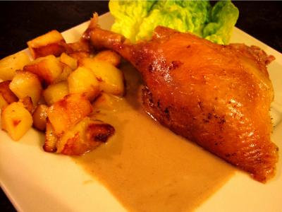 Image : recette Canard et sa sauce au foie