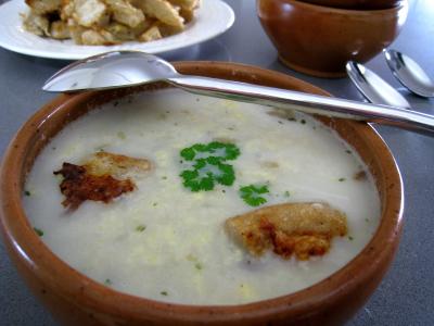 Soupe de poulet au Pécorino à l'italienne - 12.3