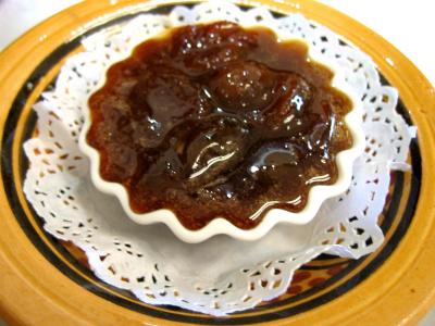 vitpris : Ramequin de confiture de mirabelles au Martini