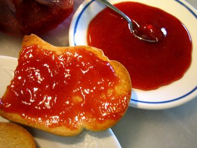 Recette Coupelle de gelée de fraises au cidre