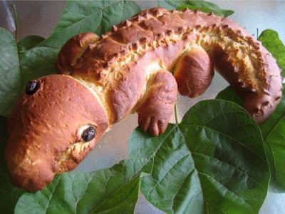 levure de boulanger : Pain crocodile
