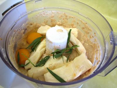 Pouding à la mozzarella et sa sauce aux champignons - 4.4