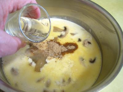 Pouding à la mozzarella et sa sauce aux champignons - 11.2