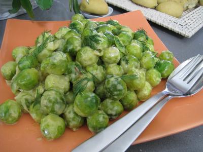Image : recette Choux de Bruxelles à la moutarde