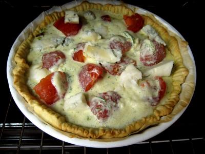 Quiche aux tomates et au gorgonzola façon italienne - 11.4